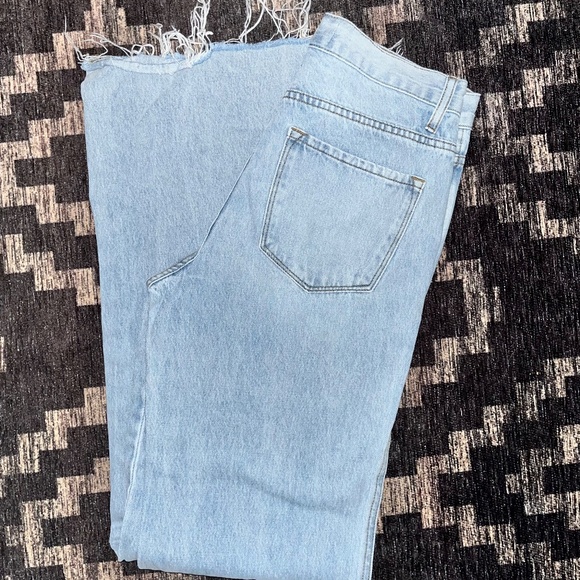 Flying Monkey Light Blue Flare Jeans - Picture 1 of 10